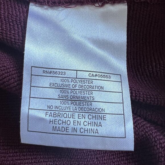 Arizona State Sun Devils Jacket Mens XL Maroon NCAA College Nike Full Zip Track - Picture 9 of 15